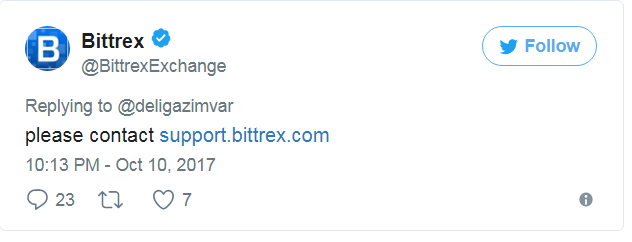 به مبادلات بیت کوین و آلتکوین بیترکس(Bittrex) به دلیل هزاران حسابی که بطور مرموز مسدود شده با دیده شک و تردید نگریسته می شود