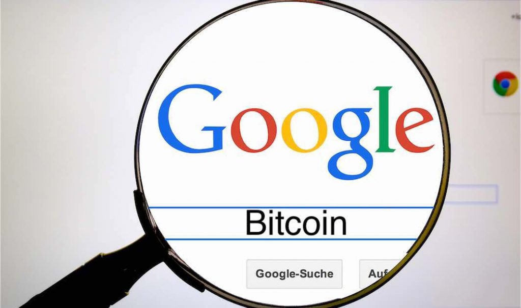 کاهش 75 درصدی جستجوی کلمه بیت کوین در گوگل