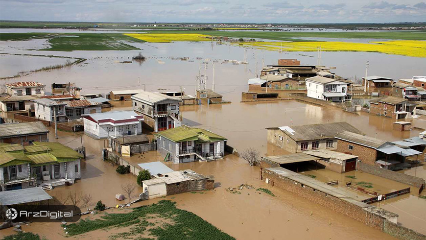 زندگی میان سیلاب‌ها: نقد و بررسی کمک به سیل‌زدگان از طریق بیت کوین