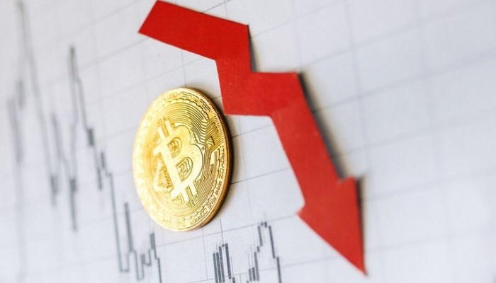 drop down bitcoin price
