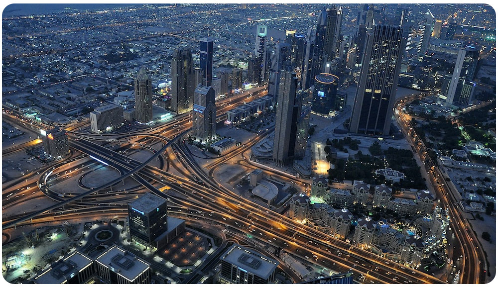 Familiarity with crypto cities;  Dubai